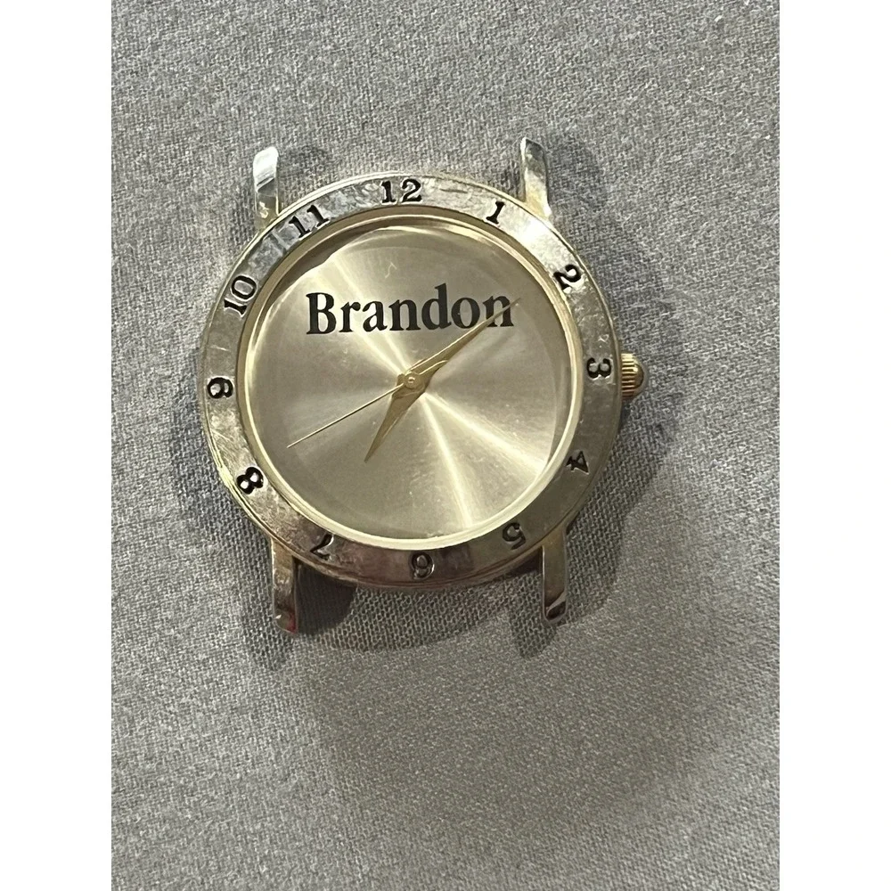 Milan MLN 1019 Stainless Steel Watch‎ Head With Brandon On It